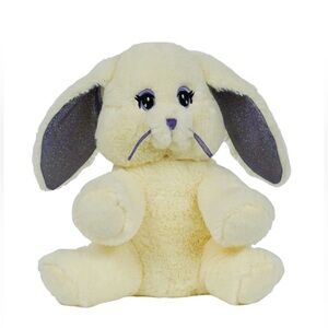 The Bear Factory White Bunny Rabbit Plush Stuffed Animal W/ Outfit Soft Vtg Toy